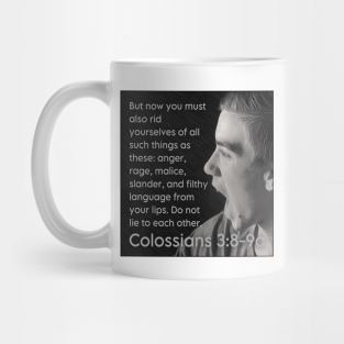 Colossians 3:8-9a Mug